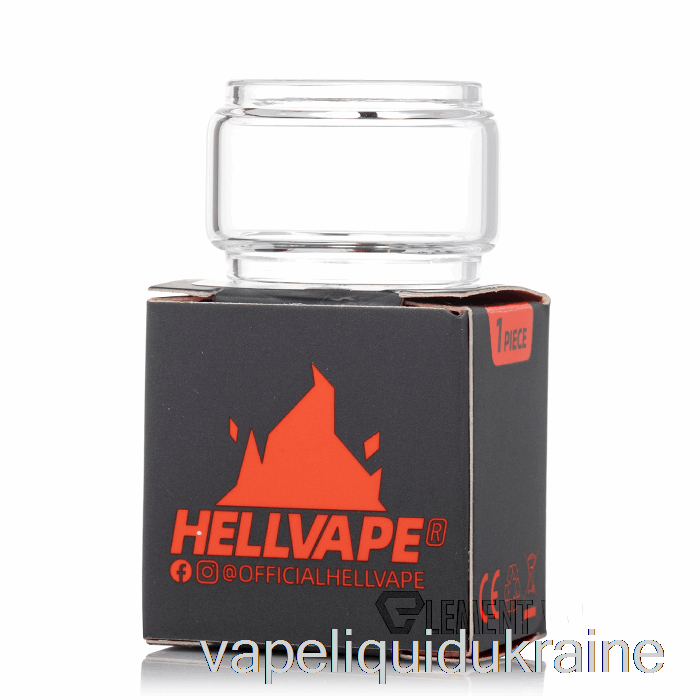 Vape Ukraine Hellvape Hellbeast 2 Replacement Glass 3.5mL Straight Glass